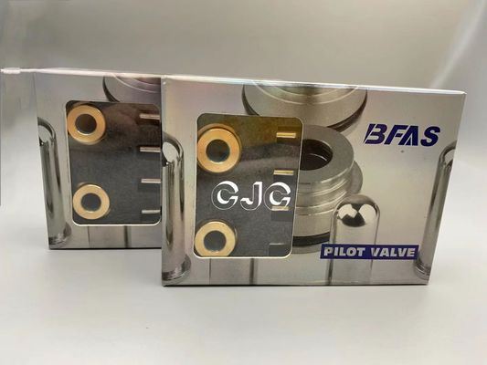 Perak Hidrolik Pilot Valve Pusher Bahan Tembaga NBR Untuk penggali