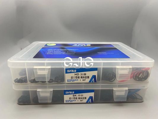 Kit Segel Silinder Angkat Hidrolik Tahan Panas Untuk Bahan Karet Kobelco EPDM