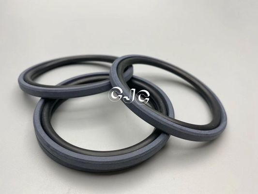 Kit Segel Minyak Silinder Hidraulik Hitam 700-80-62350 Bahan FKM PTFE