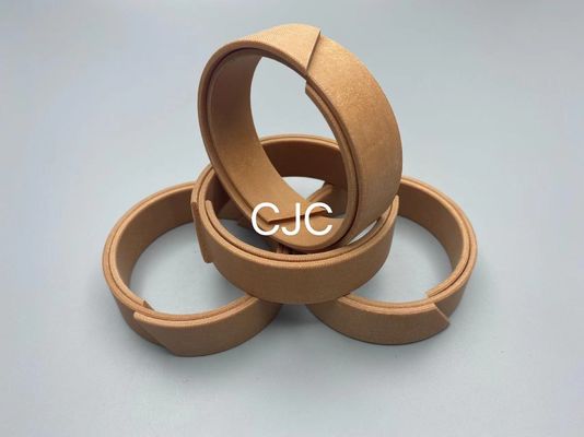 Kekerasan 90 Shore Excavator Piston Seal Phenolic Guide Strips Wear Rings