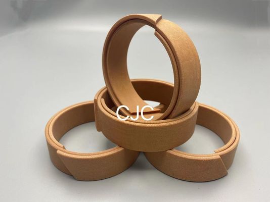Kekerasan 90 Shore Excavator Piston Seal Phenolic Guide Strips Wear Rings