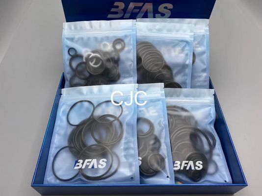 Kit Segel Katup Kontrol Excavator Karet Ketahanan Minyak Tinggi