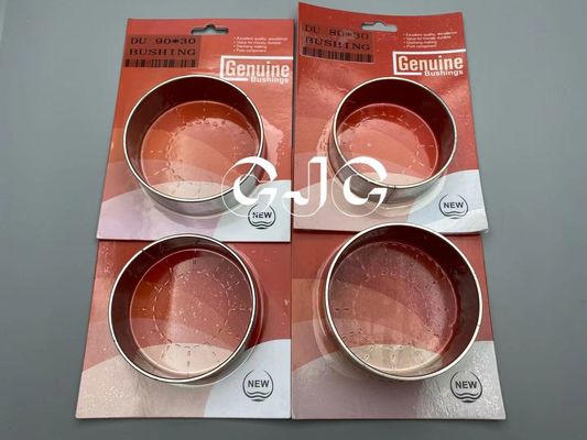 DU Bearing Hardened Steel Sleeve Bos Lapisan PTFE Untuk SK07-N2