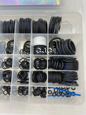 Karet Ramah Lingkungan O Ring Seals Permukaan Klorinasi ID 3 × OD 6MM Ke ID 44 × OD 51. 4MM