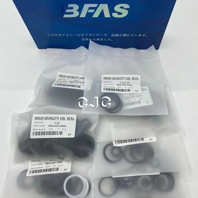 Kit Segel Minyak Silinder Hidrolik FKM Tahan Minyak Diameter 5-500mm Untuk SK200