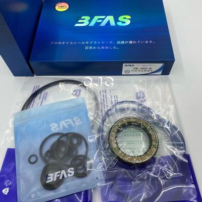 Mesin TPFE Hydraulic kit segel silinder Diameter 5-500mm Dengan Tahan Panas Minyak