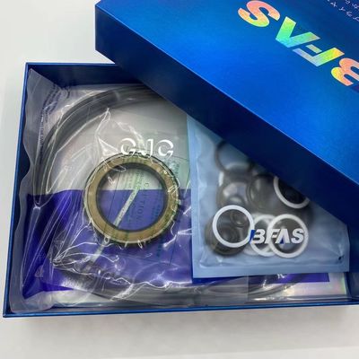 Kit Segel Motor Hidrolik Tahan Aus Bahan NBR PU PTFE