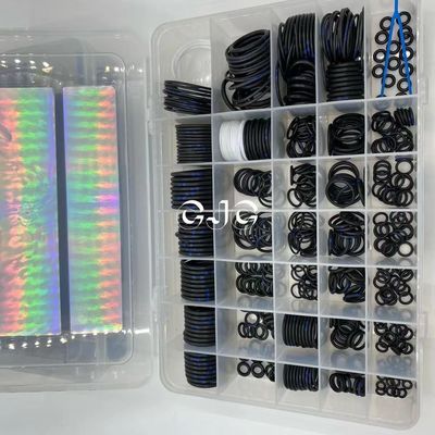Kit Segel Karet Metrik Bukti Minyak, Kit Silinder Hidrolik 45 Pantai NBR Presisi Tinggi