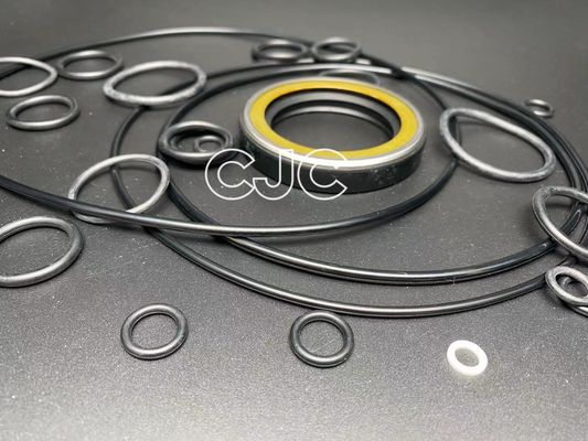 Kit Segel Motor Ayun Hidrolik penggali Dengan Bahan PTFE PU Tahan Panas