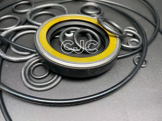 Kit Segel Motor Ayun Hidrolik penggali Dengan Bahan PTFE PU Tahan Panas