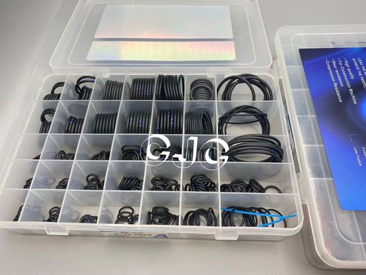 Gasket Karet O Ring Assortment Kit Bahan FKM FPM Untuk Kobelco