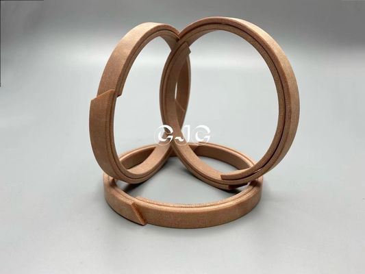 Cincin Panduan Hidrolik Ketahanan Aus 07156-01112 Bahan PTFE Untuk penggali EC460B