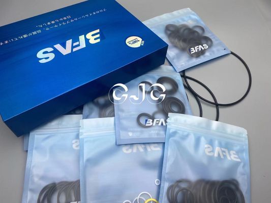 Kit Segel Silinder Hidrolik FKM 210 Derajat Tahan Minyak Untuk PC60-7