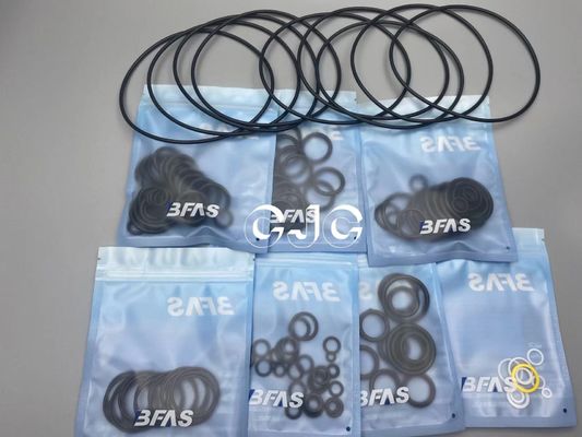 Kit Segel Silinder Hidrolik FKM 210 Derajat Tahan Minyak Untuk PC60-7